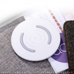 Wholesale Ultra-Slim Wireless Charger 5V / 1.5A for Qi Compatible Device (Black)